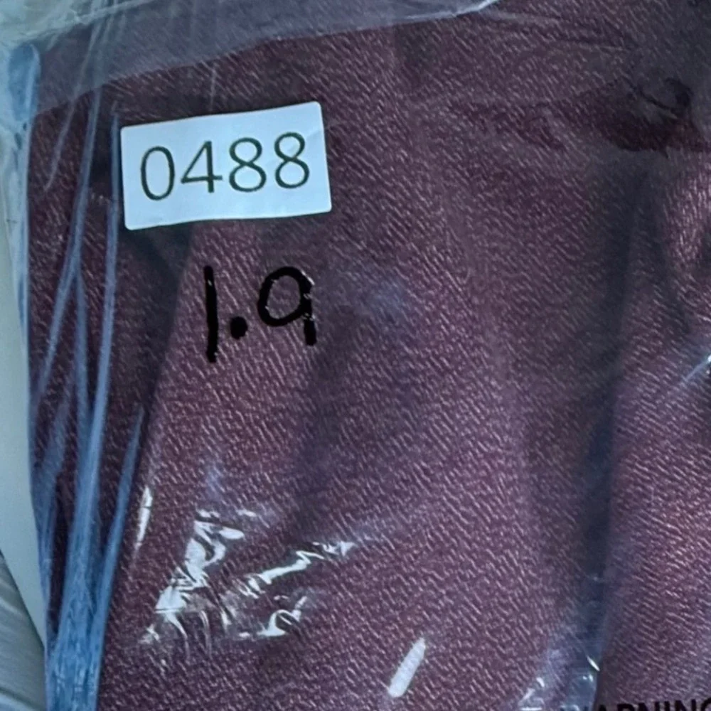 Levis Mens Jogger Pants 36x32‎ Burgundy Heathered Elastic Cuff Chino 4433